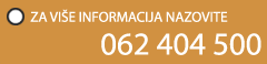 Za več informacij pokličite 041 861 126